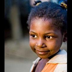 Siddi girl from Yellapur District, Karnataka, India