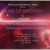 Turn Up Fridays in Baltimore Maryland, USA