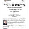 Invitation Book Launch, Glimpses of a Global Life - Sir Shridath Ramphal’s Memoir